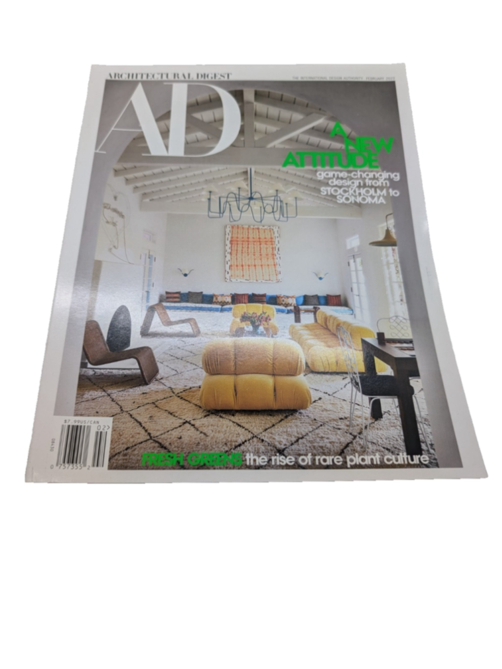 Architectural Digest Magazine February 2022